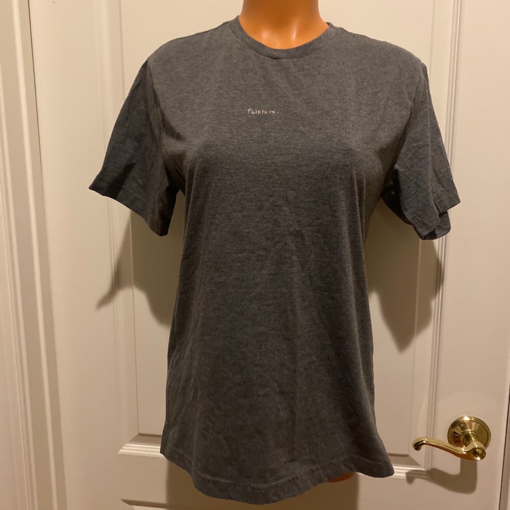 G GEORGE Embroidered Folklore Crew Neck S/S Tee T Shirt S Small Unisex $25